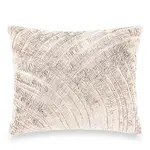 Donna Karan Home Foil Printed & Textured Decorative Pillow, 16 x 20