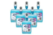 6pk Northfork 400ml Liquid PH Neutral Hand Wash Soap Blue Refil