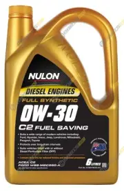 2 x NULON APEX 0W-20 ECO-C5 Full Synthetic Engine Oil APX0W20C5-10