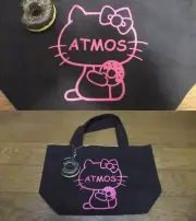 Atmos x Hello Kitty Collaboration Lunch Tote Bag with Donut Charm