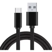 1M Usb Type C 5A Super Fast Charge Cable For Huawei Mate 9 / P20 Pro Black Cables & Adapters