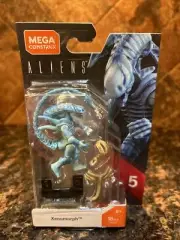 Mega Construx Series 5 Alien Aliens Xenomorph Light Blue Variant
