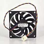 Compatible for A8010-25R8-2AN-F1 A8010M12S 12V 0.2A 8cm 8010 4-Wire Cooling Fan