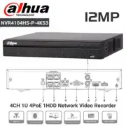 Dahua NVR4104HS-P-4KS3 4 Channels WizSense NVR Network Video Recorder SMD Plus