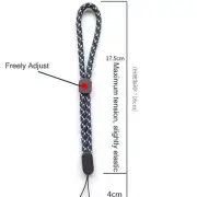 Adjustable New Blue Mobile Phone Wrist Strap Apply for Mobile Phone & Camera