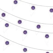 Pennant Triangle Flags - Pennants Union Jack Flags 70 Years Outdoor Banner | Brass Grommets Queen Elizabeth Flag -au