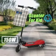 E-Scooter Kick Scooter Electric w/ Seat Two Wheel Foldable Kids Electric Scooter