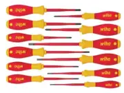 Wiha SoftFinish electric slimFix Screwdriver Set, 12 Piece WHA41003