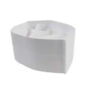 NEW LOW Profile Tissue Crown Overseas Cap 100 case- RC100WT