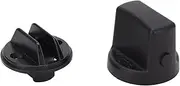 Focket Ignition Key Knob Push Turn Switch and Insert Set Replacement, Keyless Ignition Knob for Mazda Push Turn Key Start Switch Knob, 4408A167 Keyless Start Ignition Button for