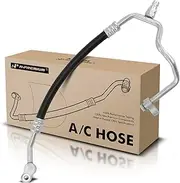 A-Premium A/C Discharge Hose Compatible with BMW 550i 650i 2006-2010 4.8L, M5 2009 5.0L, Compressor to Condenser, Replace# 64509181834, 64536984876
