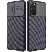 For Samsung Galaxy S20+ /S20 Plus 5G Cove, Nillkin CamShield Series Slim Stylish Protective Case with Slide Camera Case (Black)