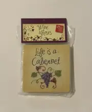 Russ Small Funny Novelty Wine Novelty Fridge Magnet - Life Is A Cabernet