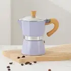 Durable Moka Pot Espresso Coffee Maker Italian Set Lightweight Stovetop