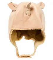 [Donsje] Donsje Kapi Unicorn faux fur and leather hat Y 3 pink