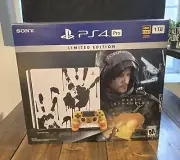 Sony PlayStation 4 Pro 1TB Console with Death Stranding Video Game Bundle Sealed