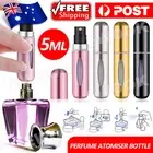 Perfume Atomiser Travel Portable Mini Refillable Bottle Scent Pump Spray OZ