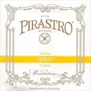 Pirastro Gold Label 4/4 Violin E String - Medium - Steel - Ball End