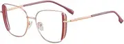 [VFDHN] Blocking Glasses Female Clear Lens Glasses Frame Women Spring Hinge Metal