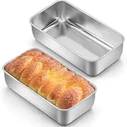 2 Pcs Bread Tin Loaf Pan for Baking Bread Baking Loaf Pans Easy Release Bread Pan Bread Stencils Bread Baking Dish Loaf Tin Cakesicles Mold Oven Tray Meat Pie Baking Pan Cake Mold Bread Baking Tray