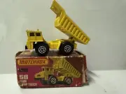 1976 Vintage Matchbox SuperFast Lesney Faun Dump Truck No. 58