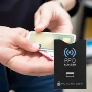 20 X RFID Blocking Sleeve NFC Anti ScanID Credit Card Holder Case, Black