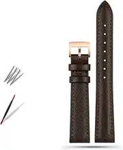 [HFZCSIMR] Leather Watch Band Fit For Armani Fit For Timex Fit For D-W Fit For Fossil Fit For CasioWatch Strap Women Bracelet 10 12mm 14mm 16mm 18mm