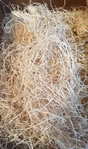 Natural Excelsior Wood wool for Gift Basket Packaging Box - 4 POUNDS