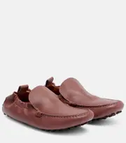 [Tod's] Tod's Gommino leather loafers AU 11 burgundy