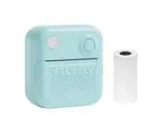 Mini Pocket Printer Portable Thermal Instant Photo Printing Label Maker Machine BT Wireless Connect Compatible with Android or iOS APP Support Receipt Labe