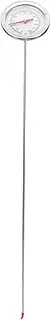 Happyyami Precision Soil Thermometer Stainless Steel Temperature Probe for Compost and Gardening Durable Easy to Use Temperature Detector Tool to Range