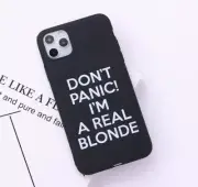 iPhone 12 Pro Max Don't Panic I am A Real Blonde Women NewFunny Lovely Beautiful