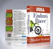 Sega Master System Case - NO GAME - Enduro Racer