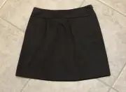 $59.50 Ann Taylor LOFT Petites A-Line Pleated Skirt Size 6P Pockets NWT