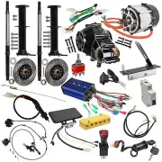 1020mm Rear Axle 72V 1500W Differential Motor Assembly ATV Quad Mini Bike GoKart