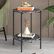 ALFORDSON Side Table Bedside Table Sofa End Nightstand Grey