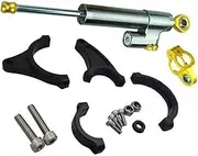 ZUXIM Electric Skateboard Parts Wolf King GT Scooter Accessories, for KAABO, Wolf Warrior 11inch Electric Scooters Damper Kit(Black Silver Gold10)