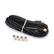3m Male To Male Antenna Aerial Cable Gold Tips MTM3