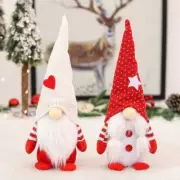 2pcs Valentine Gnome Handmade Swedish Gnome Scandinavian Tomte Couple Figurines