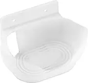 [DuBom] Plastic Case for Google Nest Audio, Wall Mount Speaker Stand Stable Guard Holder, Used for Google Nest Audio Smart Speaker - White