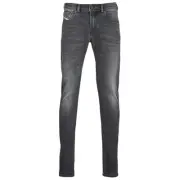 Diesel 1979 Sleenker Dark Grey Faded Denim Jeans