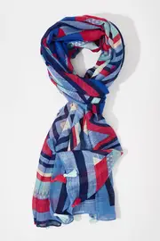Bright Geometric Scarf--GRE-SCA-BR-014