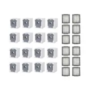 16Pack Vacuum Bags & 12Pack HEPA Filter for I7 I7+ I1 I3 I3+ I4 I4+E5 E6 Vacuum