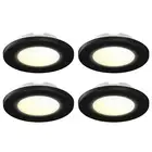 4 Inch LED Mini Surface Mount Light, Recessed Trim, Small Flush Mount Ceiling...