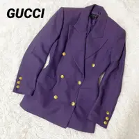 在飛比找蝦皮購物優惠-GUCCI 古馳 外套 女用 Neo Vintage系列 紫
