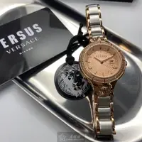 在飛比找ETMall東森購物網優惠-VERSUS VERSACE手錶, 女錶 32mm 玫瑰金圓