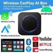 8-cores 4+64G AI Box Wireless Carplay Android Auto Adapter Car Multimedia Video