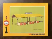 VTG Cox HO Scale,Big Pine Lumber Shed Kit #62345 Train Set Accessory 6234509 NIB
