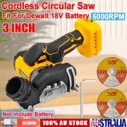 Cordless 75mm 3'' LXT Cutting Circular Saw Cutter Blade For DEWALT 18V Battery