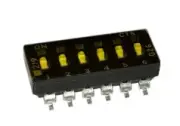 219-6LPST Switch Slide Dip SPST 0.1A 20V